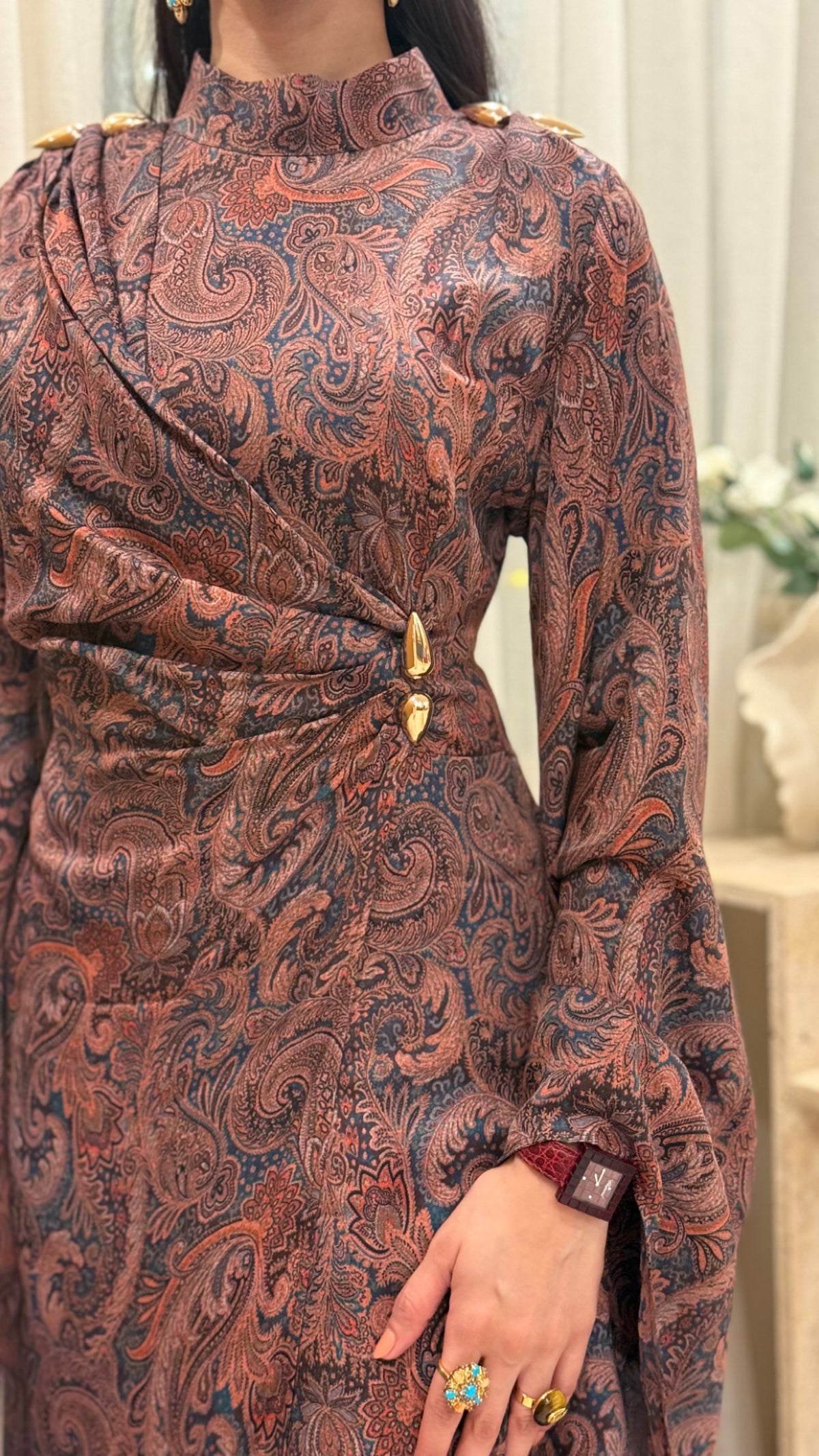 The Amber Elegance Dress