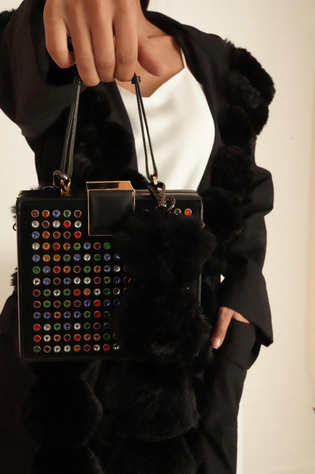 Abaya with fur