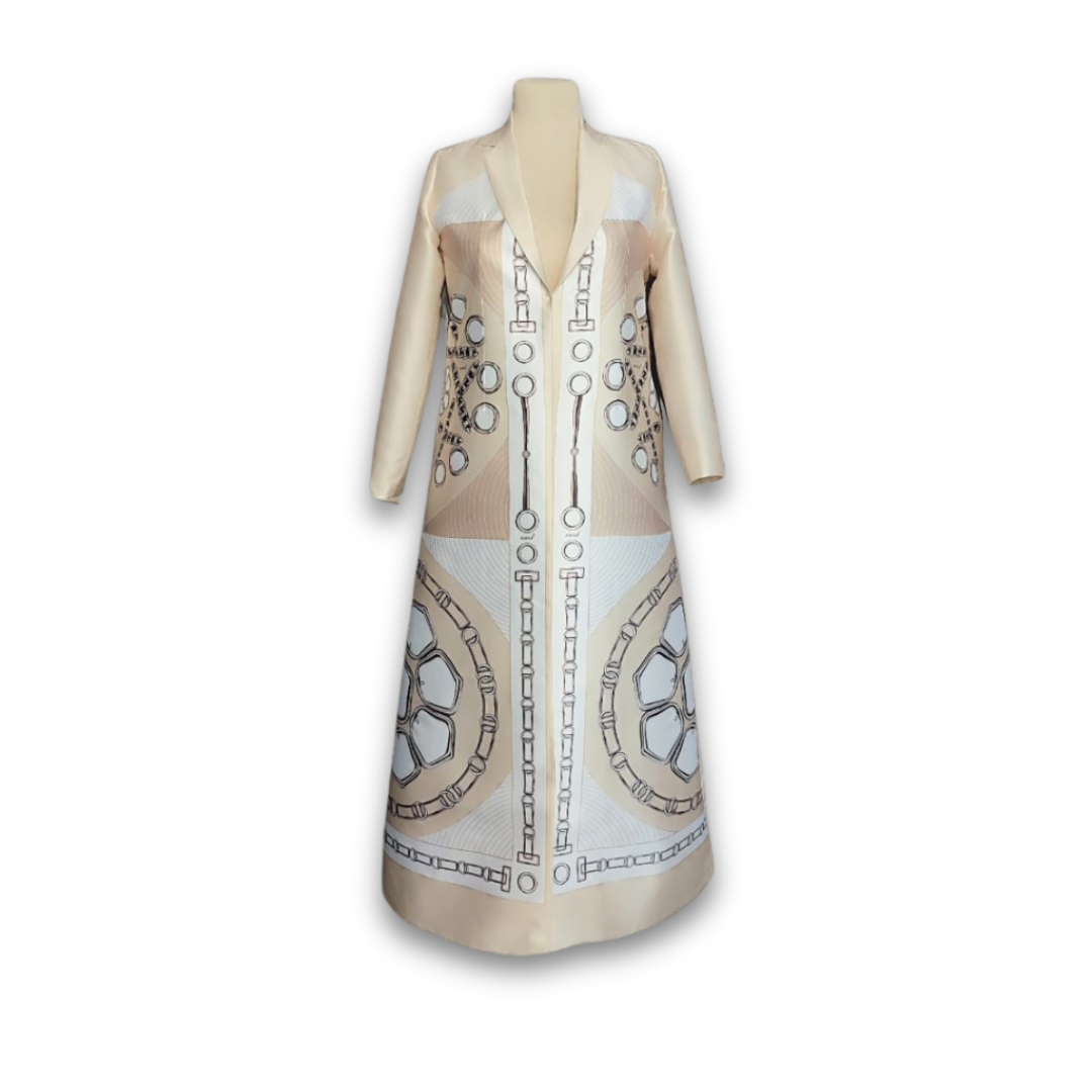 Hermes Abaya in a wonderful beige color